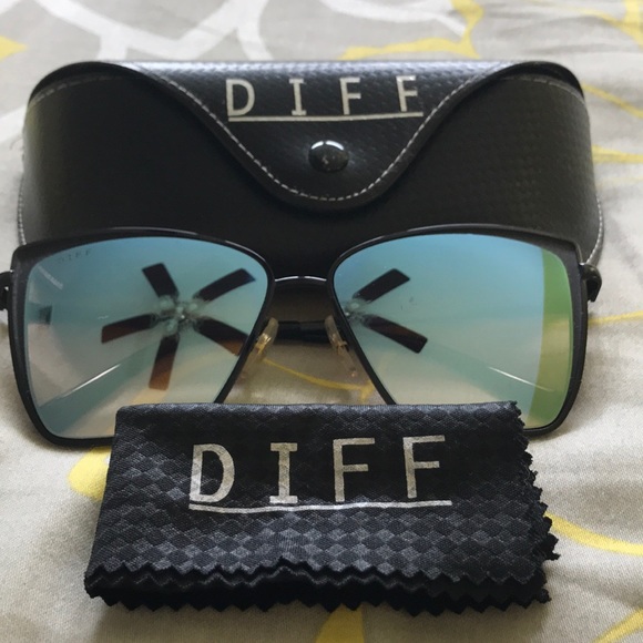 Diff blue lens sunglasses - Picture 3 of 5